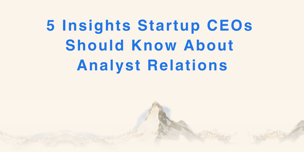 analyst relations